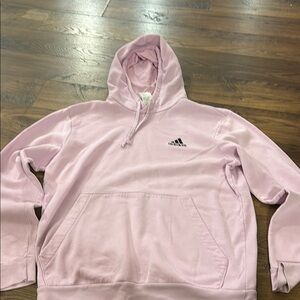 Adidas Pink Hoodie Size Large